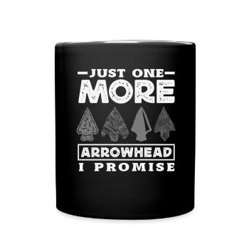Arrowhead Hunter Archery Arrowhead - Full Colour Mug - black - Front