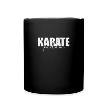 Karate Judan Japanese martial arts - Full Colour Mug - black - Front