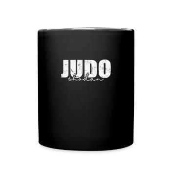 Judo Shodan, Japanese Martial Arts - Full Colour Mug - black - Front