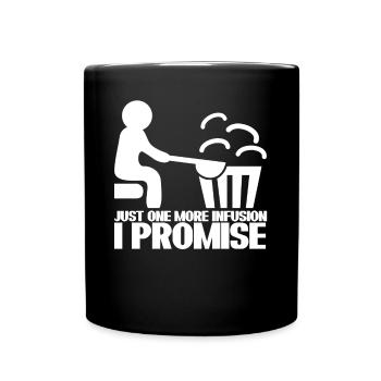 Bien-être Sauna Saunas - Mug uni - noir - Devant