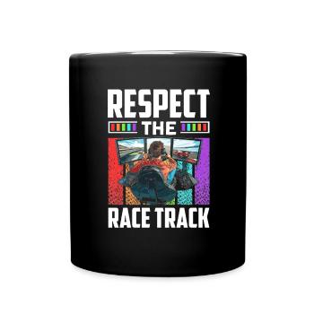 Simulator Cockpit Esports Sim Racing - Tasse einfarbig - Schwarz - Vorne