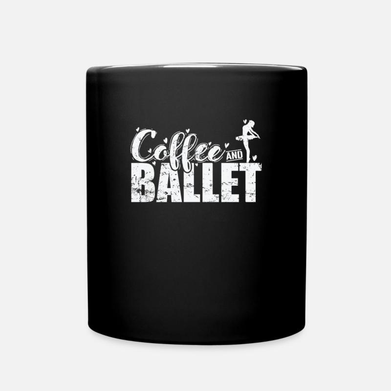 Café et ballet - Mug uni - noir