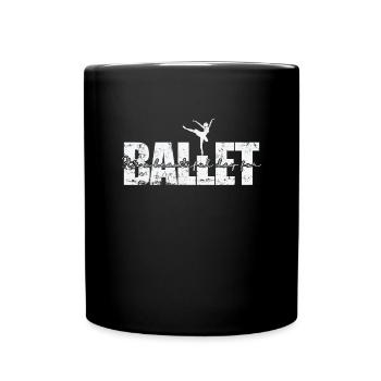 It's a beautiful Day for Ballet - Tasse einfarbig - Schwarz - Vorne