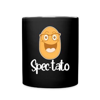 Pommes de terre Lunettes Lunettes Optiques - Mug uni - noir - Devant