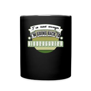 Maternelle École maternelle École maternelle - Mug uni - noir - Devant