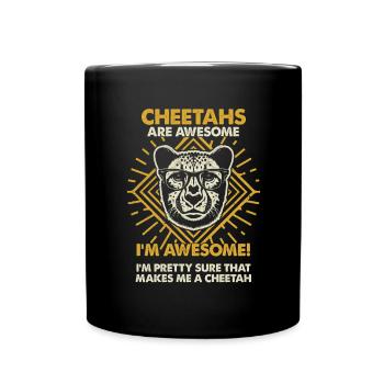 Les guépards sont géniaux - Mama Dad - Mug uni - noir - Devant