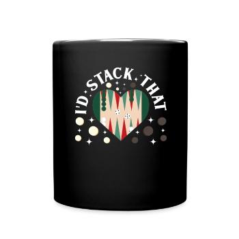 Board Game Funny Backgammon - Full Colour Mug - black - Front