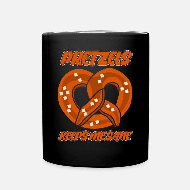 Bretzel Boulangerie Bretzels - Mug uni - noir