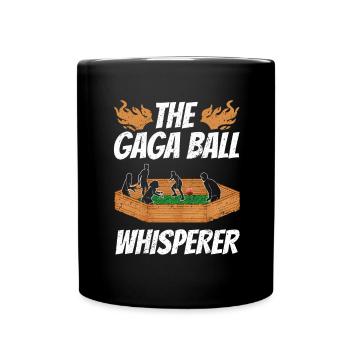 Ballon Dodgeball Hexagon Pit Sports Gaga - Mug uni - noir - Devant
