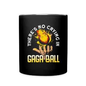 Ballon Dodgeball Hexagon Pit Sports Gaga - Mug uni - noir - Devant
