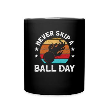 Ballon Dodgeball Hexagon Pit Sports Gaga - Mug uni - noir - Devant