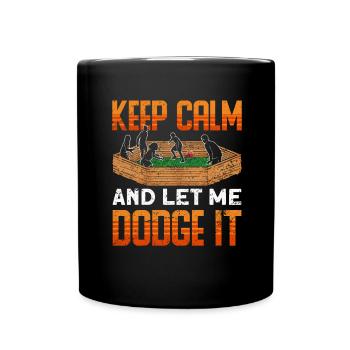 Ballon Dodgeball Hexagon Pit Sports Gaga - Mug uni - noir - Devant
