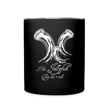 Méduses de méduses de méduses de mer - Mug uni - noir - Devant