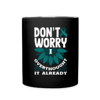 Sarcelle d’hiver SSPT Stress Trouble anxieux - Mug uni - noir - Devant