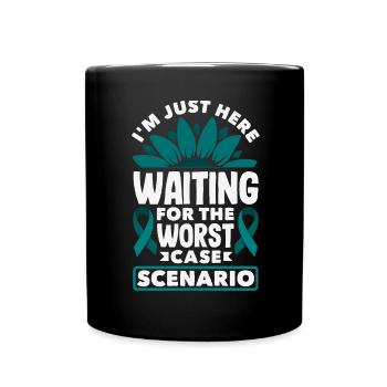 Sarcelle d’hiver SSPT Stress Trouble anxieux - Mug uni - noir - Devant