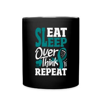 Sarcelle d’hiver SSPT Stress Trouble anxieux - Mug uni - noir - Devant