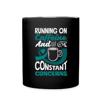 Sarcelle d’hiver SSPT Stress Trouble anxieux - Mug uni - noir - Devant