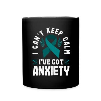 Sarcelle d’hiver SSPT Stress Trouble anxieux - Mug uni - noir - Devant
