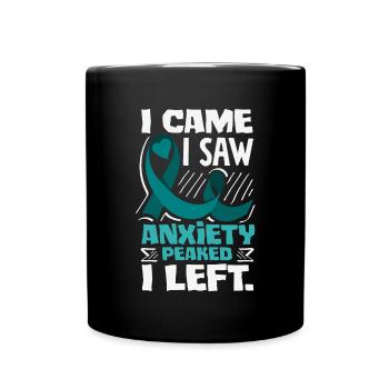 Sarcelle d’hiver SSPT Stress Trouble anxieux - Mug uni - noir - Devant