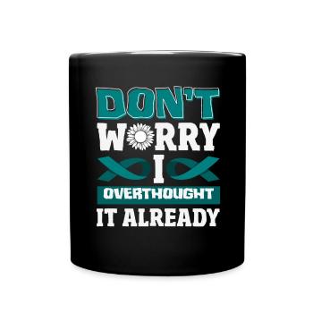Sarcelle d’hiver SSPT Stress Trouble anxieux - Mug uni - noir - Devant