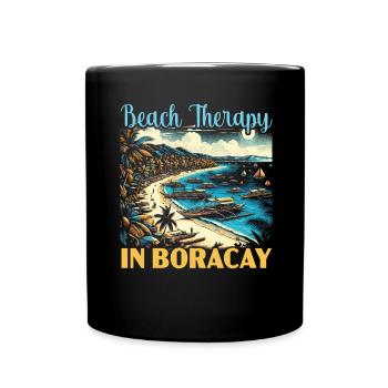 Boracay Philippines Vacances d’été Boaracay Beach - Mug uni - noir - Devant