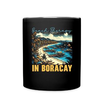 Boracay Philippines Vacances d’été Boaracay Beach - Mug uni - noir - Devant