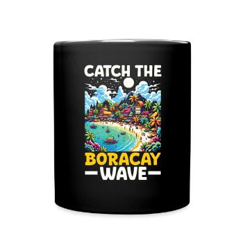 Boracay Philippines Vacances d’été Boaracay Beach - Mug uni - noir - Devant