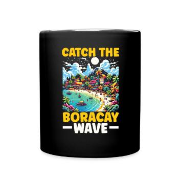 Boracay Philippines Vacances d’été Boaracay Beach - Mug uni - noir - Devant