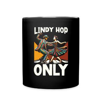 Danseur de Lindy Hop Danse Swing Danse - Mug uni - noir - Devant