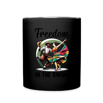 Danseur de Lindy Hop Danse Swing Danse - Mug uni - noir - Devant