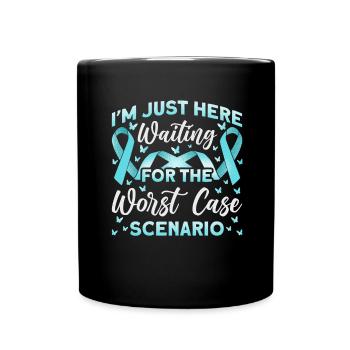 Sarcelle d’hiver SSPT Stress Trouble anxieux - Mug uni - noir - Devant