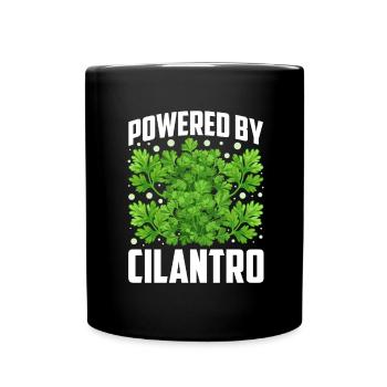 Coriander Day Coriander Hater Coriander - Full Colour Mug - black - Front