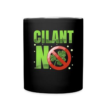 Coriander Day Coriander Hater Coriander - Full Colour Mug - black - Front
