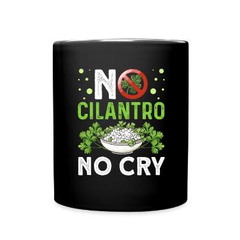 Coriander Day Coriander Hater Coriander - Full Colour Mug - black - Front