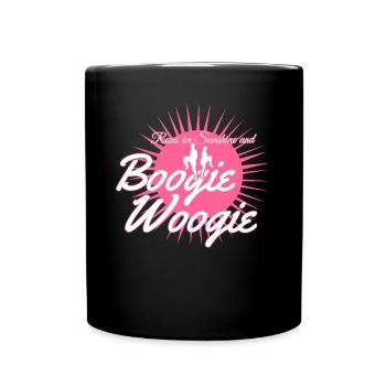 Boogie Woogie Dancing Swing - Tasse einfarbig - Schwarz - Vorne