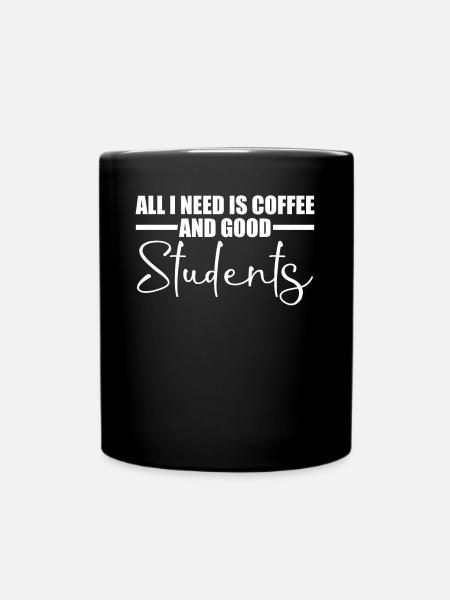 Enseignant, Enseignants, École, Étudiants, Collèges - Mug uni - noir
