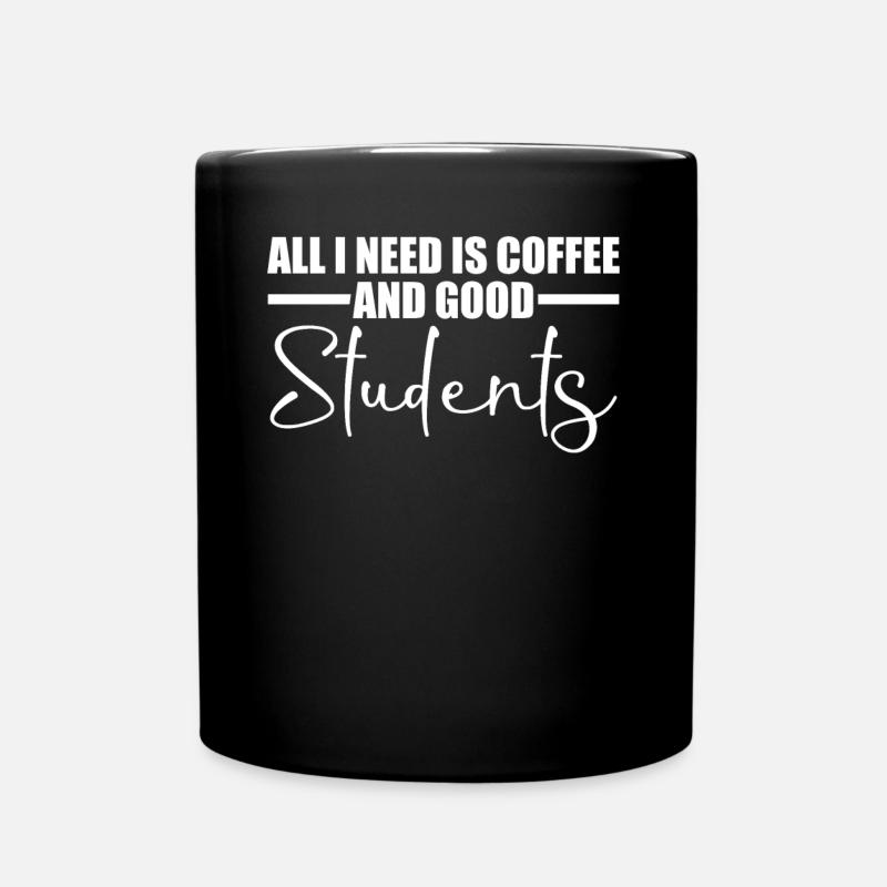 Enseignant, Enseignants, École, Étudiants, Collèges - Mug uni - noir