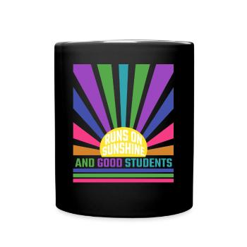 Teaching School Teacher - Tasse einfarbig - Schwarz - Vorne