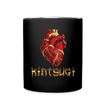 Kintsugi Kintsukuroi Imperfect japan - Tasse einfarbig - Schwarz - Vorne