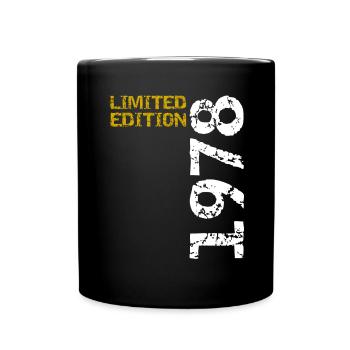 1978 édition limitée cadeau d’anniversaire femme mari - Mug uni - noir - Devant