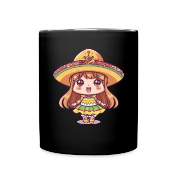 Fiesta mexicaine Cinco De Mayo - Mug uni - noir - Devant