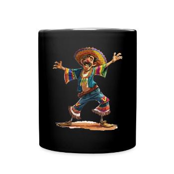 Fiesta mexicaine Cinco De Mayo - Mug uni - noir - Devant