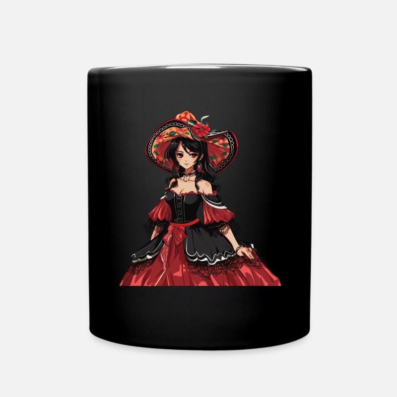 Mexican Fiesta Cinco De Mayo - Full Colour Mug - black