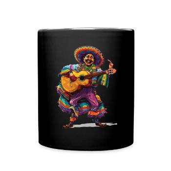 Fiesta mexicaine Cinco De Mayo - Mug uni - noir - Devant