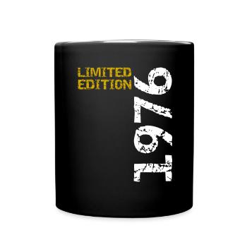 1976 Limited Edition Birthday Gift Wife Husband - Full Colour Mug - black - Front