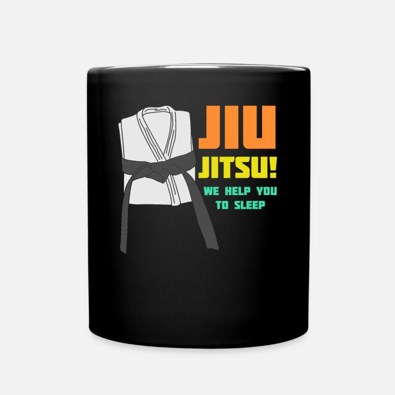 BJJ Ju-Jitsu Jiu-Jitsu brésilien - Mug uni - noir