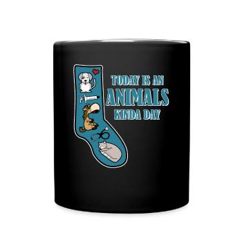 Veterinary Assistant Sock Veterinarian - Tasse einfarbig - Schwarz - Vorne