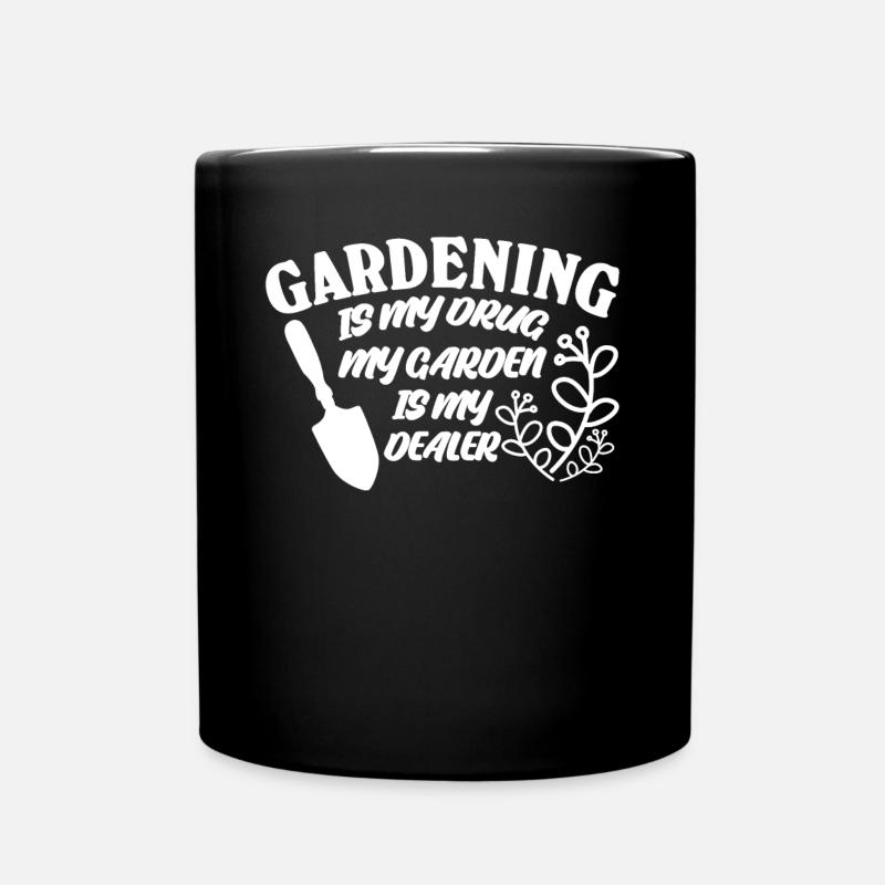 Gardener Gardening Garden - Tasse einfarbig - Schwarz