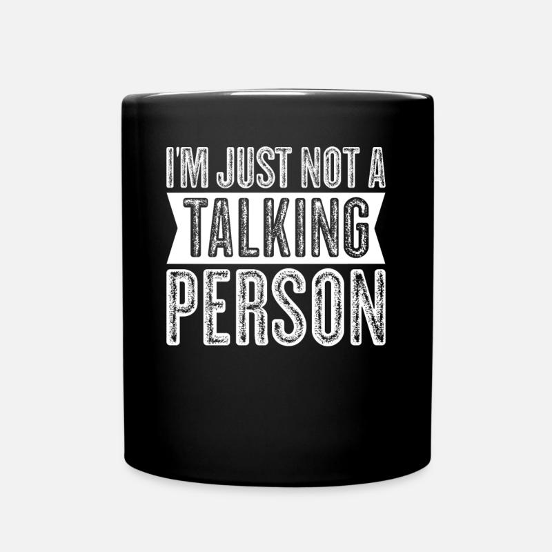 Misanthropist Grumpy Misanthrope - Tasse einfarbig - Schwarz