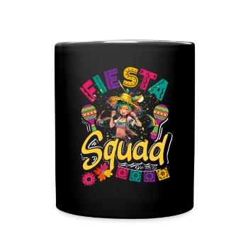 Fiesta mexicaine Cinco De Mayo - Mug uni - noir - Devant
